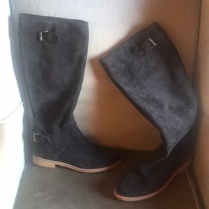 Size 8 Italian leather boots for women